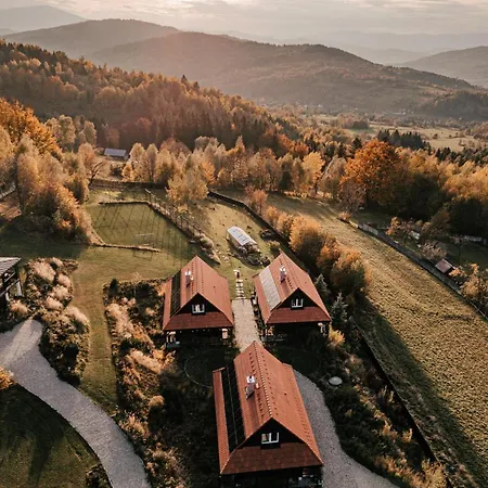 بيت للعطل U Pana Boga Za Piecem - W Gorach, Sauna, Beskidy, Koszarawa كوربييلوف