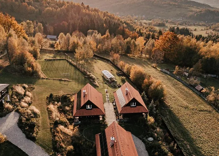 בית נופש U Pana Boga Za Piecem - W Gorach, Sauna, Beskidy, Koszarawa קורבילו