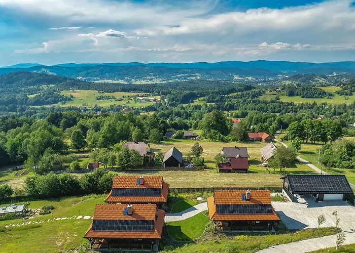 U Pana Boga Za Piecem - W Gorach, Sauna, Beskidy, Koszarawa * קורבילו